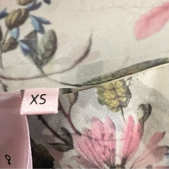 Anthropologie x Selkie Ruffle-Neck Cutout Dress/ size XS - Picture 9 of 11